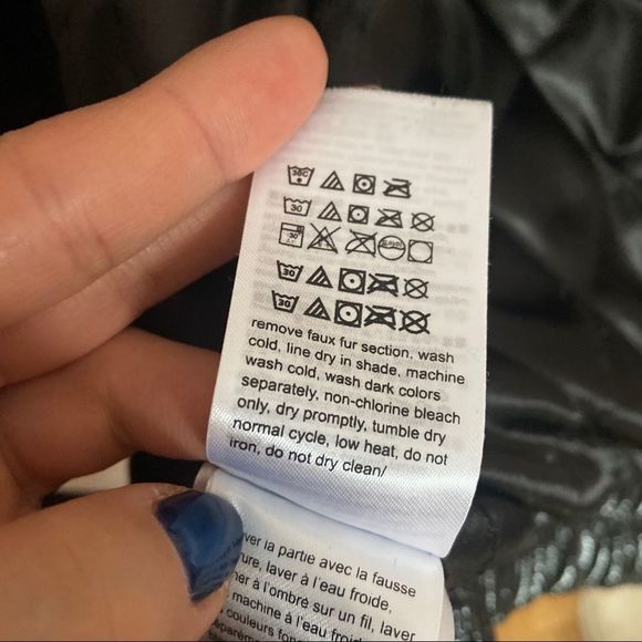 Calvin Klein women faux leather jacket size M - Picture 7 of 7